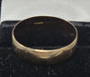 9ct Yellow Gold Band Ring - 2.34G - Size Z