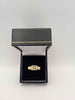 18CT - Yellow Gold Buckle Ring - 3.82G - Size R. Hallmarked