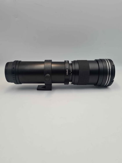 Andoer 420~800mm Super Telephoto Zoom Lens - Compatible W/ All SLR Cameras - Boxed