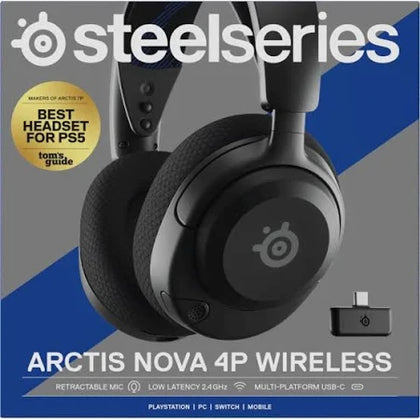 SteelSeries Arctis Nova 4P Wireless Gaming Headset (No Dongle)