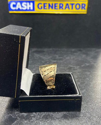 14ct Gold Fancy Ring (Size U) 3.56g