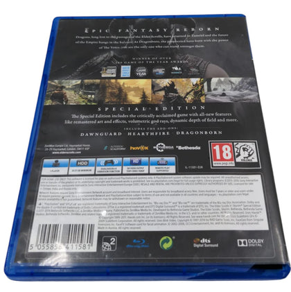Sony PlayStation 4 Skyrim Game