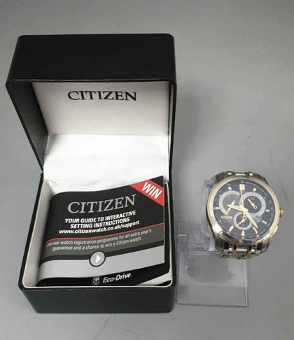 AX CITIZEN ECO DRIVE 100MT WR WATCH *BOXED* Bracelet  Strap