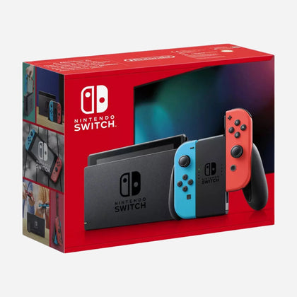 Nintendo Switch (Neon Red/Blue) Boxed