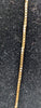 18CT & 9CT YELLOW GOLD HALF SOVEREIGH PENDANT ON CUBBED CHAIN, 16", 11.17G,
