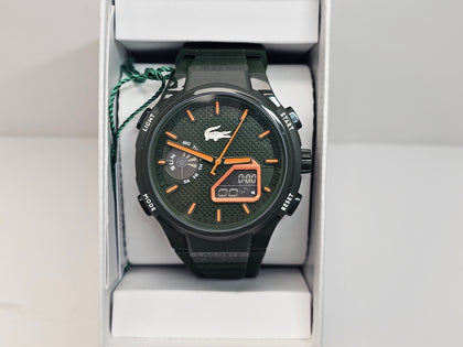 Lacoste LC33 45mm Khaki Silicone Watch