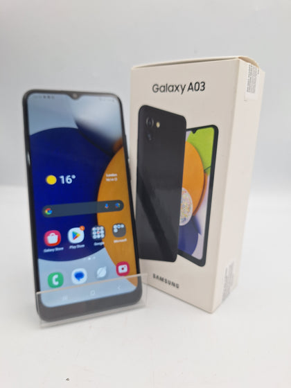 Samsung Galaxy A03 64GB black smartphone unlocked BOXED