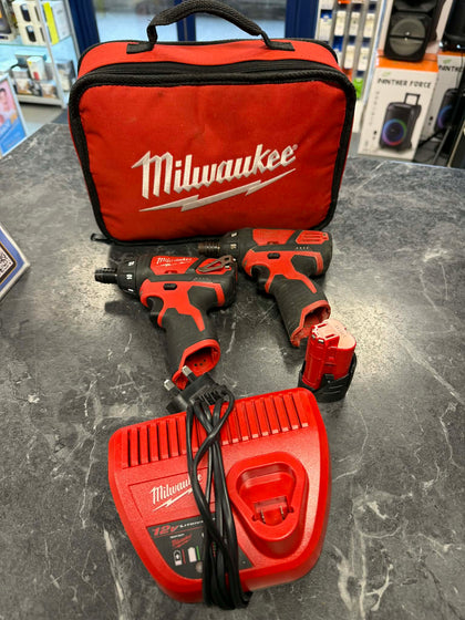 Milwaukee M12 BSD - x2 Included with x1 Battery & Charger