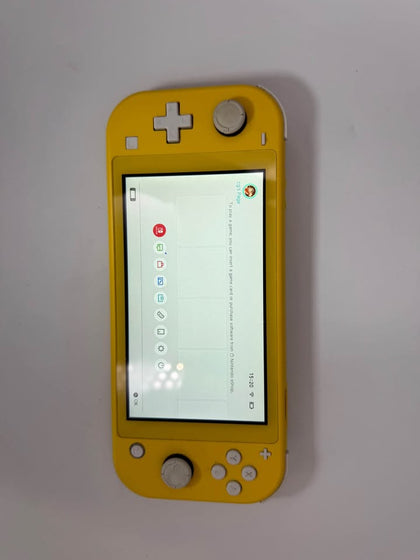 NINTENDO SWITCH LITE, 32GB, YELLOW, UNBOXED (GAME INSERT FLAP IS LOOSE)