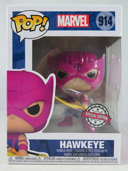 Marvel Funko Pop - Hawkeye - No. 914 - Free Protector.