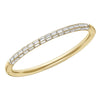 AUTH Swarovski Domino Bangle Gold colour