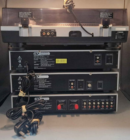 Acoustic Solutions Hifi system, sp111, sp131, sp101, sp121 (has drawer issue)