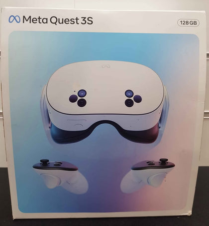 Meta Quest 3S VR Headset (With Controllers) - 128GB, Boxed