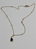 9CT GOLD CHAIN  WITH TEAR DROP PENDANT PRESTON STORE
