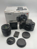 Canon EOS 4000D Camera with EF-S 18-55mm f/3.5-5.6 III Lens, battery and box