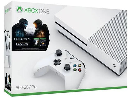 Xbox One S Console, 500GB, White