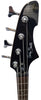 HARLEY BENTON BASS GUITAR WB/20BK ROCK SERIES BLACK