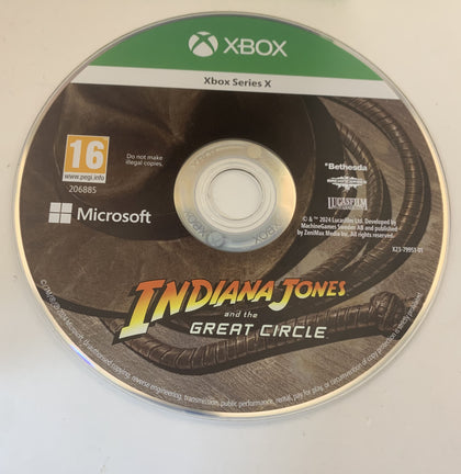 XBox Series X- Indiana Jones and the Great Circle