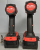 Milwaukee M18 18V 2 x 5.0ah Li-Ion RedLithium Cordless Twin Pack ** Unboxed **