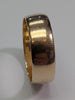 9ct Gold Plain Wedding Band Ring Size W 1/2