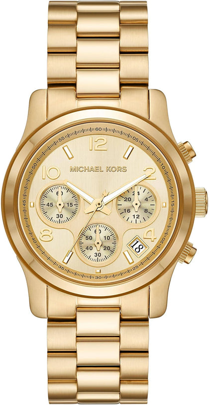 Ladies Michael Kors Runway Watch Gold