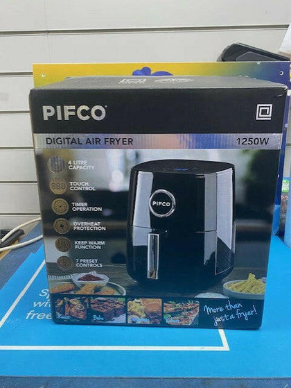PIFCO 4L AIRFRYER 1250W (BOXED) (NOT USED).