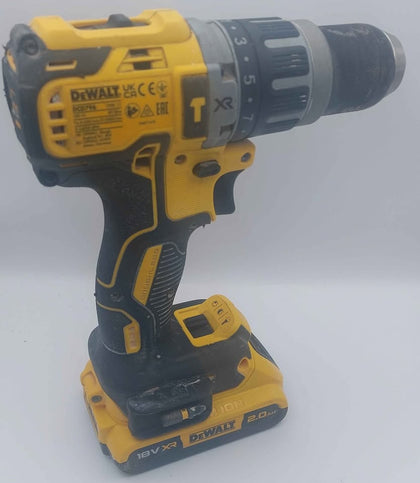 **collection only** DeWALT combine drill 18v with battery 2ah ** no charger & has sings of use ref pic **