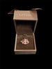 Le Vian 14ct Rose Gold Ruby 0.18ct Diamond Wrapped Ring RRP£1800.00