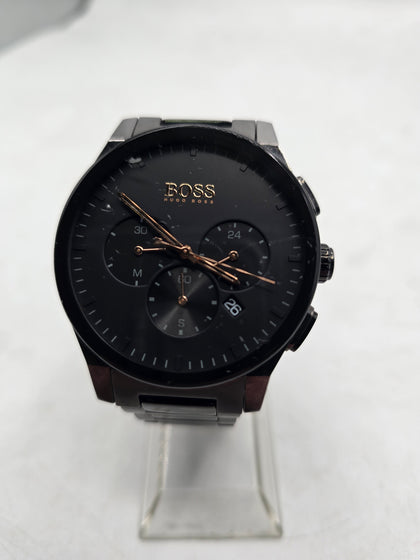 hugo boss mens chronograph watch