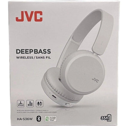 Jvc Deep Bass Wireless Headset - White