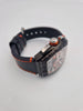 Ralph Christian Intrepid Chronograph Metal black/orange Dial Black Leather Strap quartz Watch BOXED