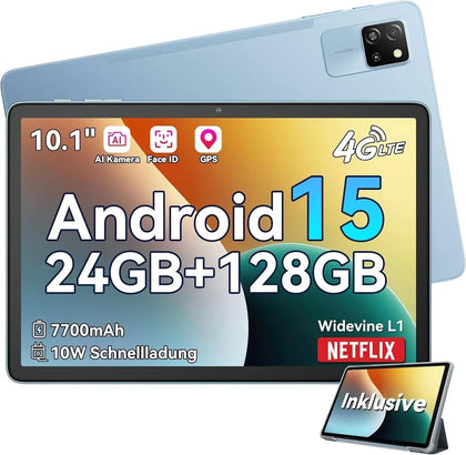 Blackview Tab 60 Pro 4+8GB RAM 128GB Sunny Sky Blue Android Tablet