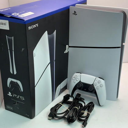 Sony PlayStation 5 Slim, Digital Edition,, 825GB, White