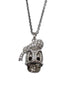 Swarovski Women's Necklace, medio, Rhodium Plated - Disney Donald Duck