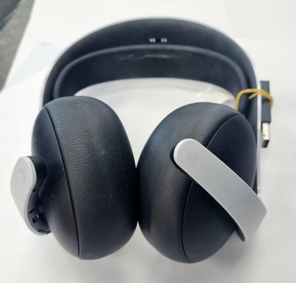 PS5 Pulse Elite Wireless Headset, White w/USB Adapter