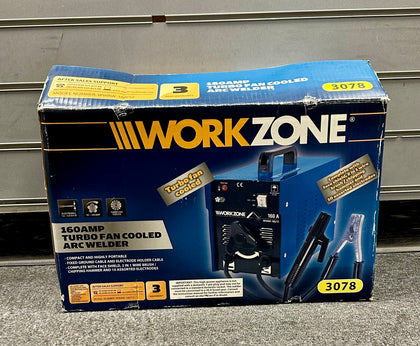 Workzone 160 AMP Turbo Fan Cooled Arc Welder **Collection Only**