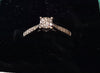 2.8g 9ct Diamond Ring Size M