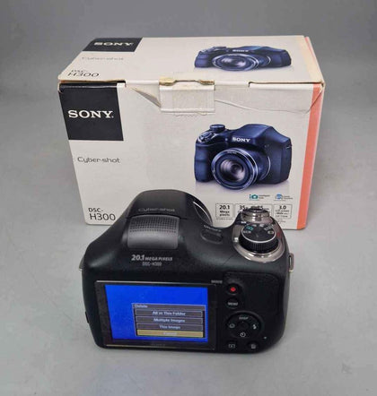 Sony Cyber-shot DSC-H300 Digital Camera, Black