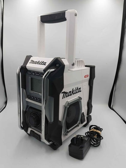 Makita MR001G, White Job Sit Radio, Unboxed