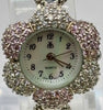 1990's Elegant Brooks & Bentley Ladies Flower Watch boxed with extra links