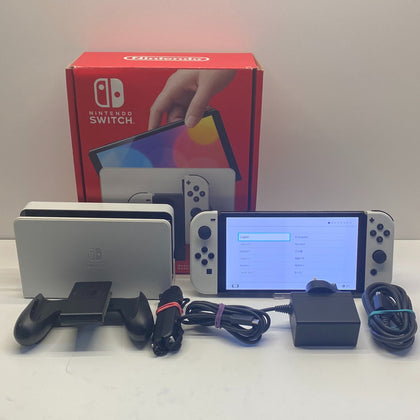 Nintendo Switch OLED Console 64GB in White Boxed