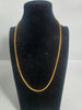 9ct GOLD NECKLACE 375 3.6G 20'' in Length (HOLLOW)