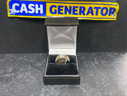 9ct Gold Ring (Size M) 2.5g