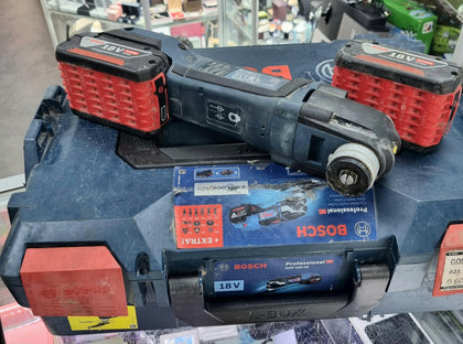 Bosch GOP 18V-28 Brushless Multi-Tool 2 X 5AH batteries