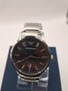 Emporio Armani AR-11181 Men's Stainless Steel Watch With Quartz Movement And Date Display