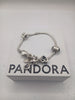 PANDORA BRACELET WITH 5 CHARMS
