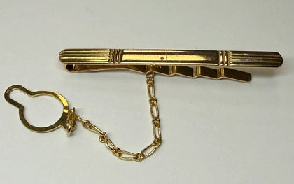 9CT YELLOW GOLD NECKTIE PIN