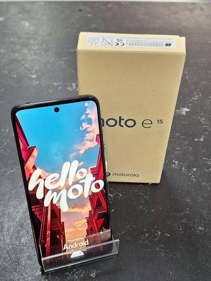 Motorola Moto E15 (2GB+64GB) Denim Blue Unlocked, A