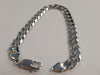 Silver Curb Bracelet 9"
