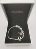 Pandora Bracelet With 5 Charms ( 925 ALE) With Pandora Box